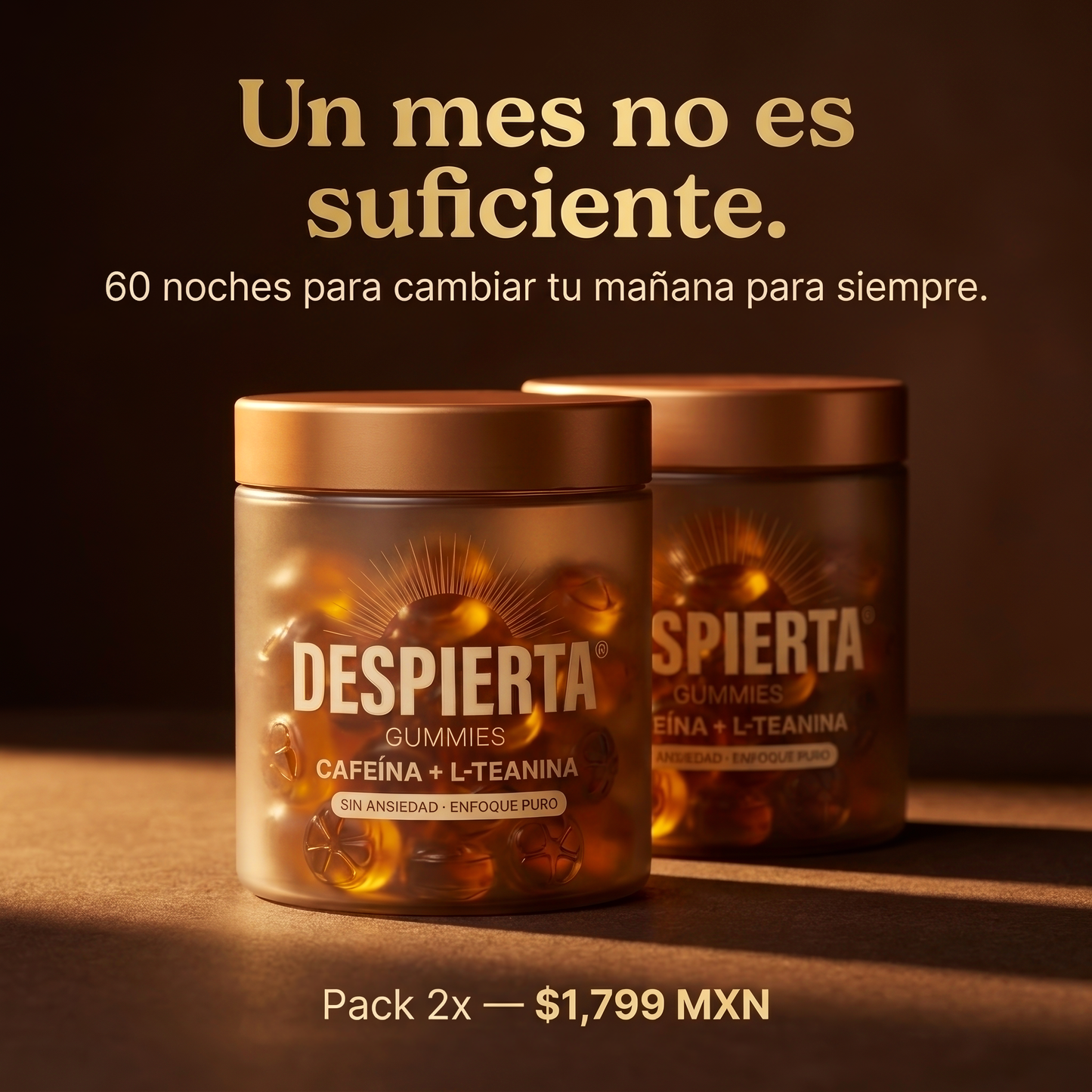 DESPIERTA Gummies — Pack 2x